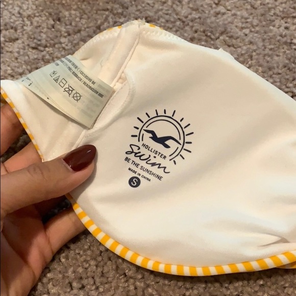 Yellow bandeau bikini - Picture 3 of 5